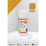 Derby Special Koyu Sarı Deri Boyası 100 ml / Mont Eşya Çanta Kemer Cüzdan Ayakkabı Deri Boyası