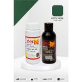 Derby Special Koyu Yeşil Deri Boyası Ve Cilası 100 Ml - 2'Li Set / Mont Eşya Çanta Deri Boyası