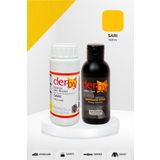 Derby Special Sarı Deri Boyası Ve Cilası 100 Ml - 2'Li Set / Mont Eşya Çanta Deri Boyası
