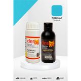 Derby Special Turkuaz Deri Boyası Ve Cilası 100 ml - 2'li Set / Mont Eşya Çanta Deri Boyası