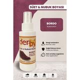 Derby Süet Nubuk Renk Yenileyici Sprey 100 ml – Ayakkabı & Çanta Boyası - Bordo