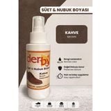 Derby Süet Nubuk Renk Yenileyici Sprey 100 ml – Ayakkabı & Çanta Boyası - Kahve