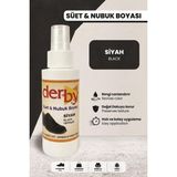 Derby Süet Nubuk Renk Yenileyici Sprey 100 ml – Ayakkabı & Çanta Boyası - Siyah