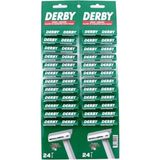 Derby Tek Bıçaklı Kullan At Jilet 48’li Kartela Ergonomik Tasarım ile Hassas Tıraş Deneyimi - 1