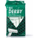 Derby Tek Kullanımlık Tıraş Bıçağı 10’lu Paket Platin ve Tungsten Kaplı