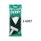 Derby Tıraş Bıçağı 5'li Poşet Tek Bıçaklı 2 Adet