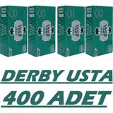 Derby Usta 4x400 Adet Tüm Yaprak Jilet Berber Tıraş Bıçağı