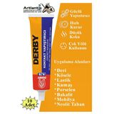 Derby Yapıştırıcı 40 gr Tüp 10 Adet Kontakt Sıvı Yapıştırıcı Deri Kösele Lastik Kumaş Porselen Mobilya Yapıştırıcı