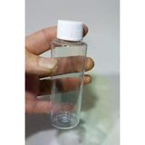 dercam 100 Cc Düz Model Pet Şişe - Beyaz Kapaklı - 100 Ml Boş Pet Şişe (10 Adet) 8697431701234