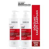 Dercos Energising - Amınexıl® Ve Pp/B5/B6 Vitaminleri İçeren Saç Dökülmesine Karşı Şampuan 400 Ml