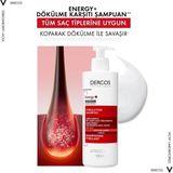 Dercos Energy+ Dökülme Karşıtı Şampuan 400 ml Kepek Önleyici Etki ile Tüm Saç Tiplerine Uygun K5412