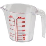 Dereceli Ölçü Kabı 1000 ml Hacminde 10 Aralıklı Sert Plastik Ölçü Kabı 1l (1, 500 Ml) - 0 - 249 ml