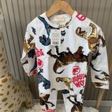 Dereff Jurassic World Pijama Takımı - Beyaz - 3 - 4 Yaş