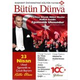 Dergi Kapında Bütün Dünya Dergi Nisan 2026