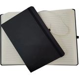 Deri Çizgili Defter - Çok Renkli - Düz - Standart