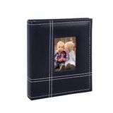 Deri Fotoğraf Albümü 200 Fotoğraf Kapasiteli, 10x15 cm | Kapak Pencereli, 50 Yaprak, 100 Sayfa