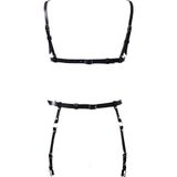 Deri Jartiyer Takım Harness