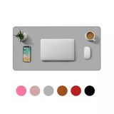 Deri Mouse Pad Laptop Bilgisayar Geniş Masa Matı 80X40 Al3023 (Taba)