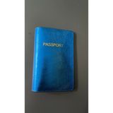 Deri Pasaport Kılıfı - 003-Lacivert