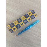 Deri Seyahat Kılıflı Uzman Eğimli Uçlu Cımbız, GlamTweeler Sharp & Precision Paslanmaz Çelik Cımbız, Kaşlar, Yüz Kılları ve İnce Kılları Çıkarma için (Sparkle Royal Blue & Aqua)