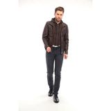 Deri Work Erkek Deri MONT-EM02027 - 0-Kahverengi - 2XL