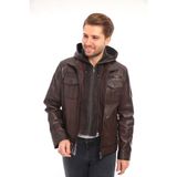 Deri Work Erkek Deri MONT-EM020299 - 0-Kahverengi - L