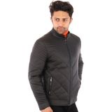 Deri Work Hakiki Deri Siyah Erkek Deri Mont Şerit Çizgili Yandan Femuar Cepli Deri Ceket - 3XL - 0 - Siyah