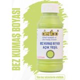 Deribo Bez ve Kumaş Ayakkabı Boyası, Ayakkabı Bakım. 100ML. Sünger Hediyeli. - Açık Yeşil