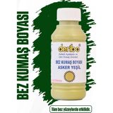 Deribo Bez ve Kumaş Ayakkabı Boyası, Ayakkabı Bakım. 100ML. Sünger Hediyeli. - Asker Yeşili