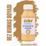 Deribo Bez ve Kumaş Ayakkabı Boyası, Ayakkabı Bakım. 100ML. Sünger Hediyeli. - Karamel