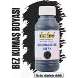 Deribo Bez ve Kumaş Ayakkabı Boyası, Ayakkabı Bakım. 100ML. Sünger Hediyeli. - Siyah