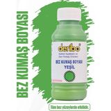 Deribo Bez ve Kumaş Ayakkabı Boyası, Ayakkabı Bakım. 100ML. Sünger Hediyeli. - Yeşil