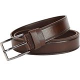 Deribond Erkek Klasik Kemer - 125 cm - 028-Kahverengi