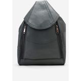 Dericlub 2056 Gerçek Deri Kadın Çapraz Sırt Çantası YEŞİL