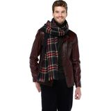Dericlub E-1024 Deri Bordo Erkek Ceket
