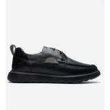 Dericlub Erkek Kalın Taban Comfort Casual Ayakkabı Gerçek Deri Cr 2896 Siyah