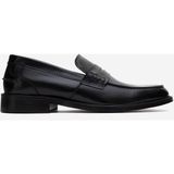Dericlub Erkek Klasik Rugan Deri Loafer Deri Cr 2655 Taba - Siyah