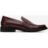 Dericlub Erkek Klasik Rugan Deri Loafer Deri Cr 2655 Taba