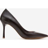 Dericlub Kadın Sivri Burun Stiletto Zy 4016 Kahverengi