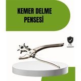 Deride Kemer Çanta Ayakkabı Delme Pensesi 6 Uçlu Döner Başlıklı Tamir Aleti - Lisinya - 10 Paket