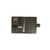 deridense M2 13-14 Inç Macbook Pro-air Vegan Deri Organizer Evrak Çantası Tablet Kılıfı Haki Yeşil