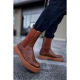 Deridün Yıldız Shoes MN223 CRT Alaska Taba Erkek Bot