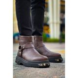 Deridün Yıldız Shoes MN227 CST Yukon Kahve Erkek Bot