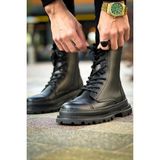 Deridün Yıldız Shoes MN229 FST Crow Siyah Erkek Bot