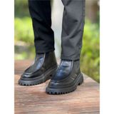 Deridün Yıldız Shoes MN2433 - Frt Erkek Bot Sıyah - Siyah