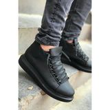Deridün Yıldız Shoes MN258 CST Roma Siyah Erkek Bot
