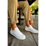 Deridün Yıldız Shoes MN979 - Santoni Crt Spor Erkek Ayakkabı Beyaz