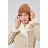 Derikem Basic Şık Standart Lüks Unisex Tiftik Bere KAHVERENGİ Standart