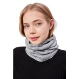 Derikem Kadın Triko Örgü Bere Boyunluk Outdoor Boyunluk Gri GRİ Standart