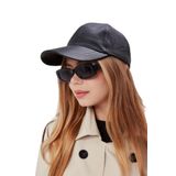 Derikem%100 Deri Kışlık Unisex Beyzbol Şapka SİYAH Standart
